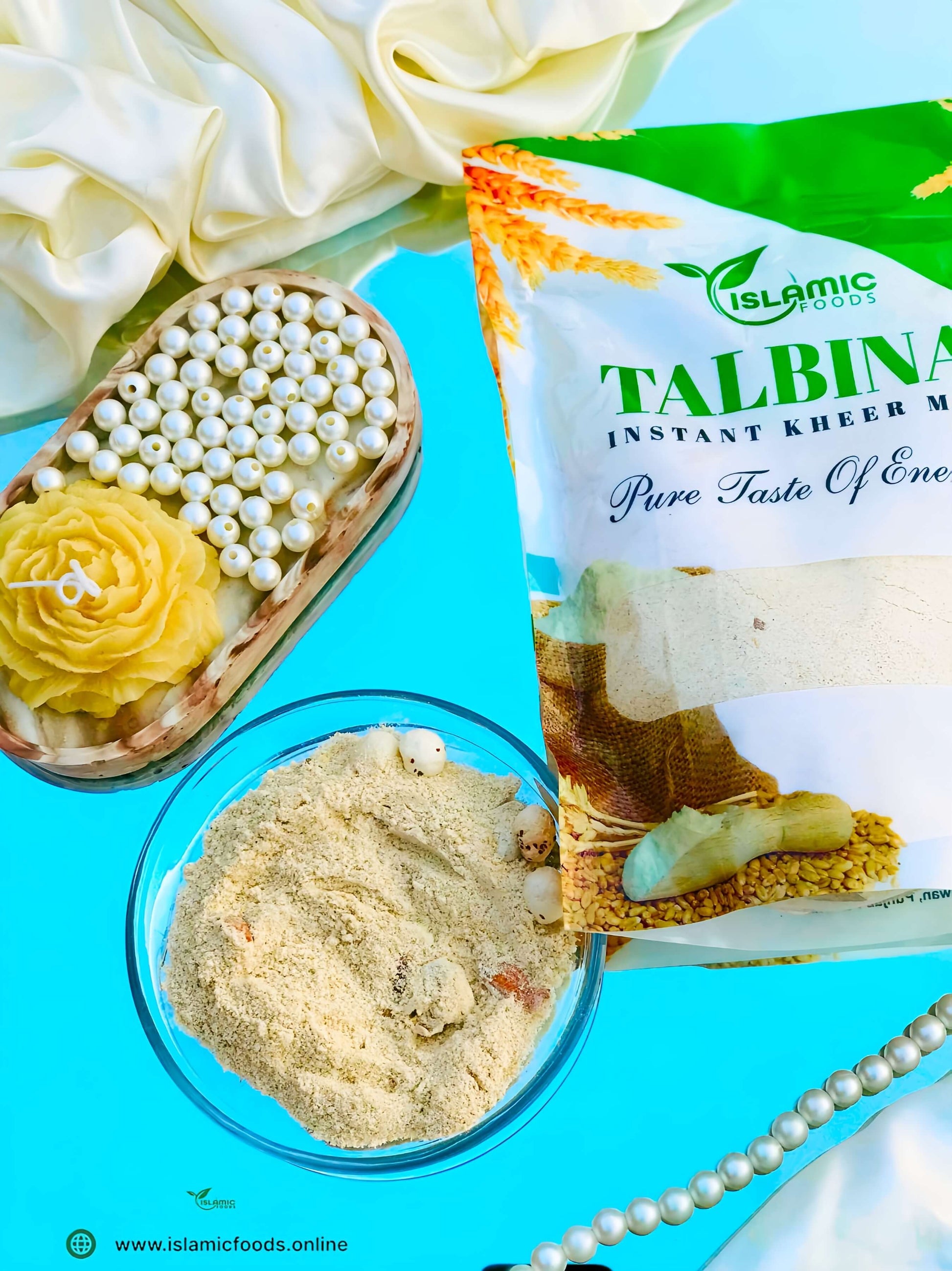 TALBINA | A prophetic medicine prepared from barley Oats, Cashewnut, Almond, Pistachio, Walnut, Nigella seeds, Cardamom, Poppy Seeds & olive