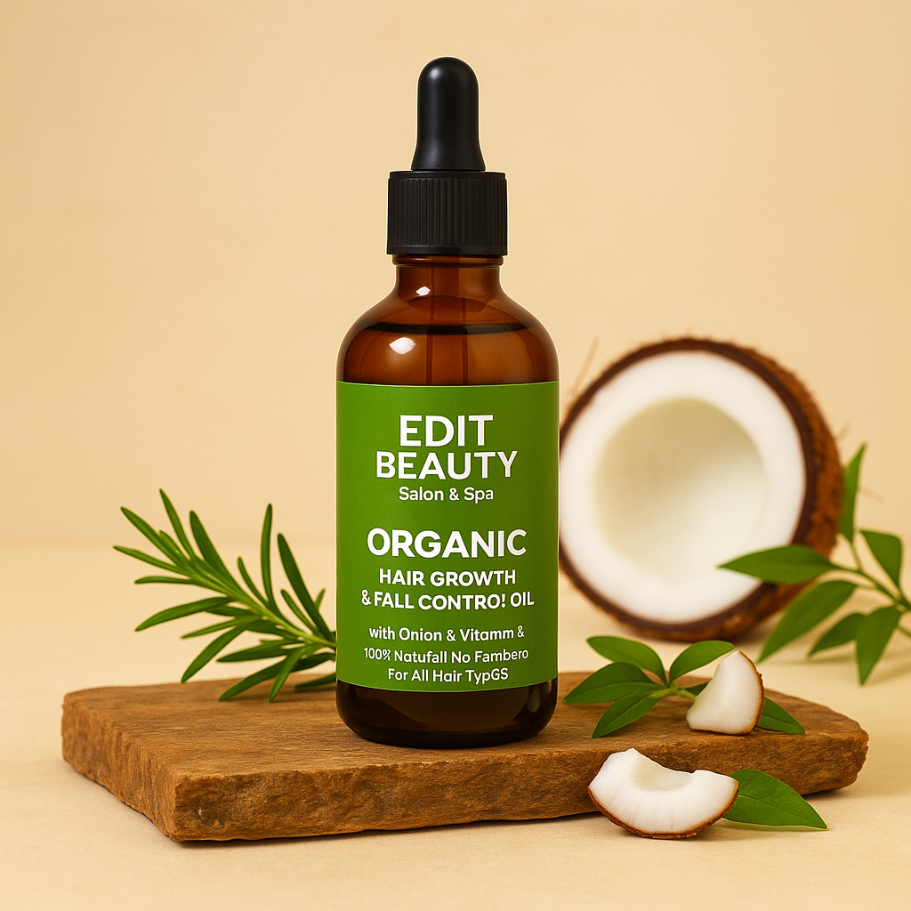 Edit Beauty Hair Fall Repair & Growth Elixir Oil – Restore Thickness & Vitality | Boost Strength | Promote Healthier & Shining Hair
