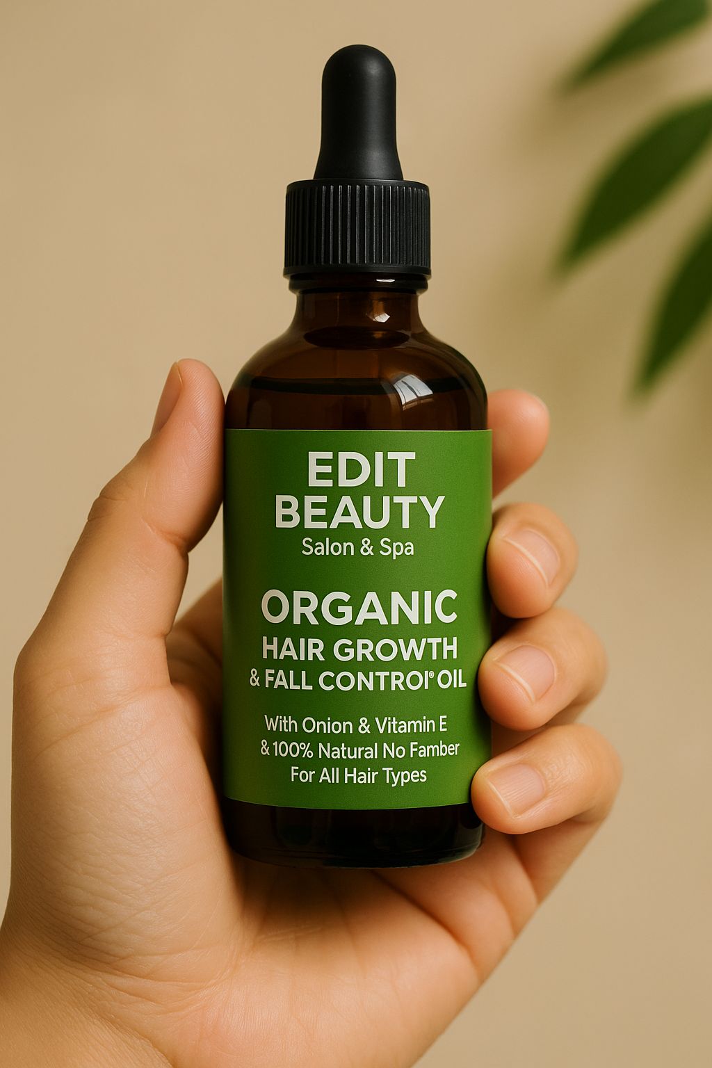 Edit Beauty Hair Fall Repair & Growth Elixir Oil – Restore Thickness & Vitality | Boost Strength | And Promote Healthier Hair