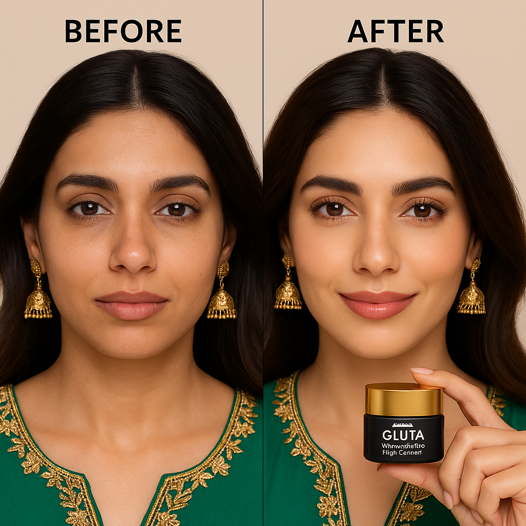 Edit Beauty | GlutaWhite Advance Night Cream – 30g | Hydrating & Whitening Night Cream with Hyaluronic Acid & Niacinamide - Natural Glow In 22 Days