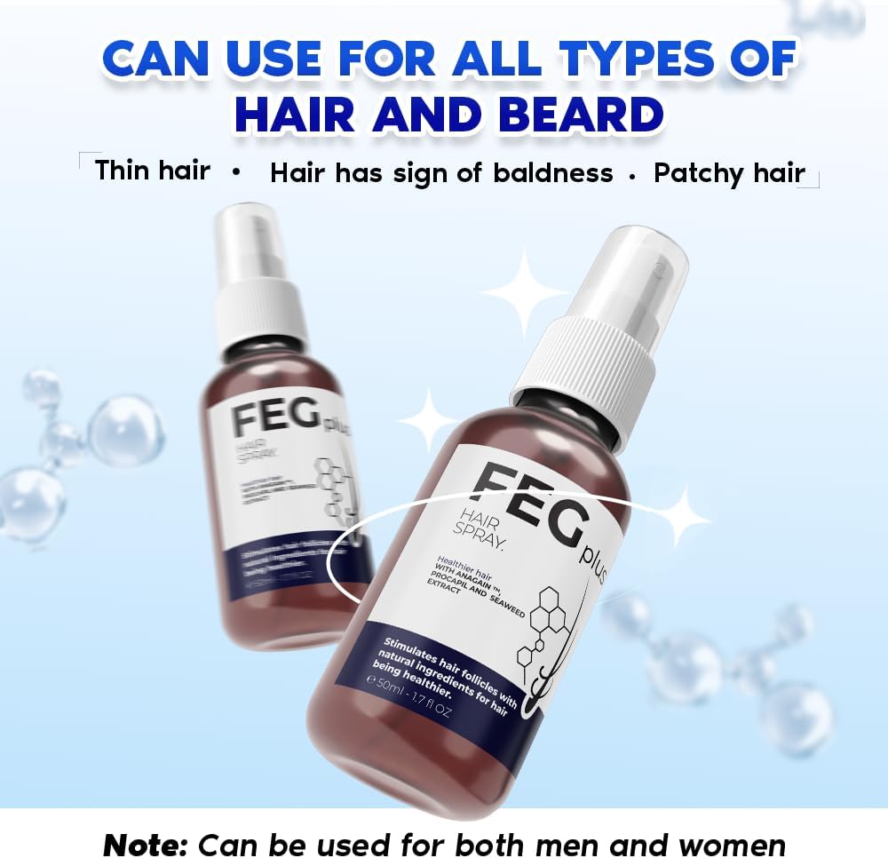 FEG Rosemary Hair Care Spray – Strengthening & Scalp Support (120ml)