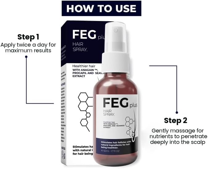 FEG Rosemary Hair Care Spray – Strengthening & Scalp Support (120ml)