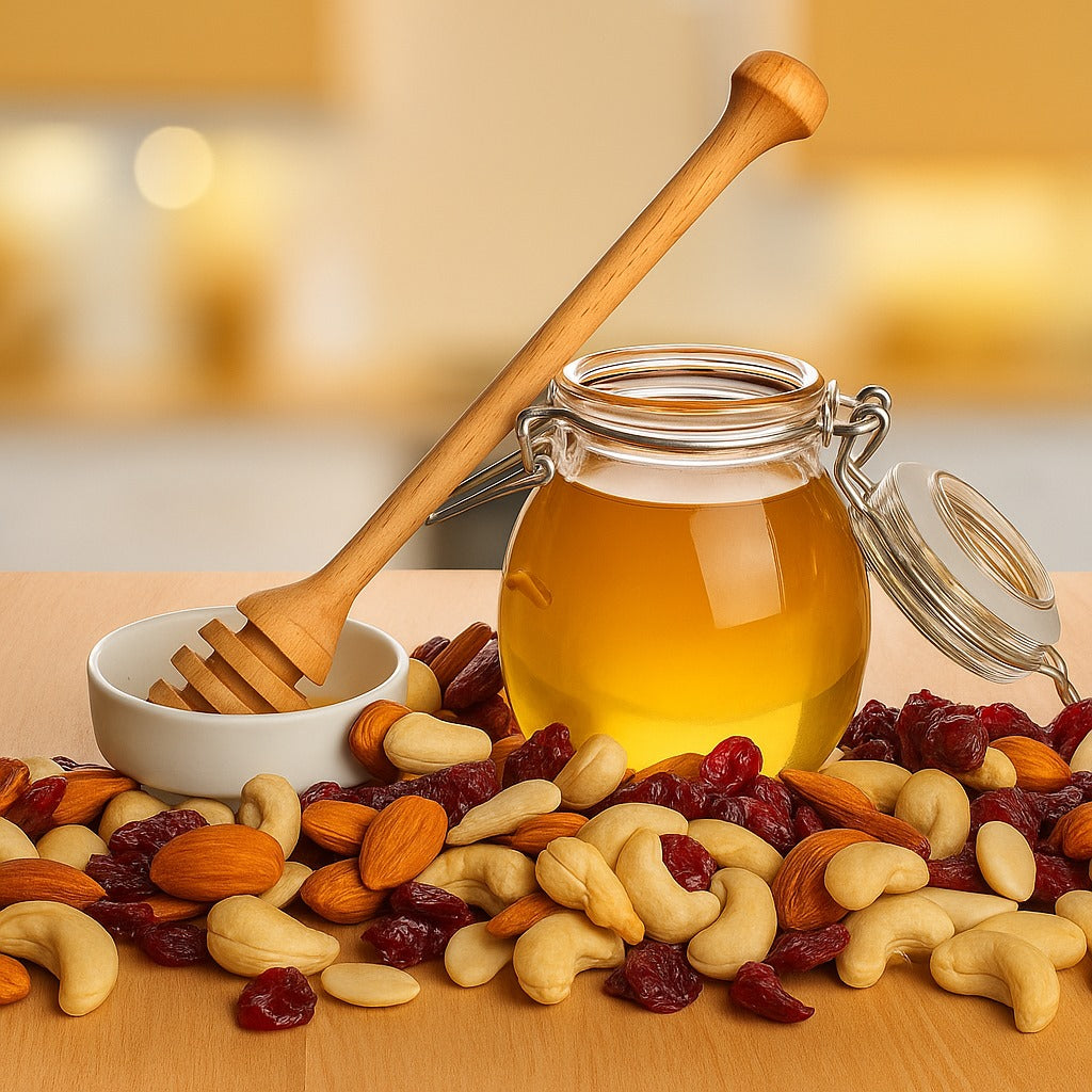 Premium Dry Fruits with Pure Honey – Energy Booster Mix | 100% Natural & Healthy Snack