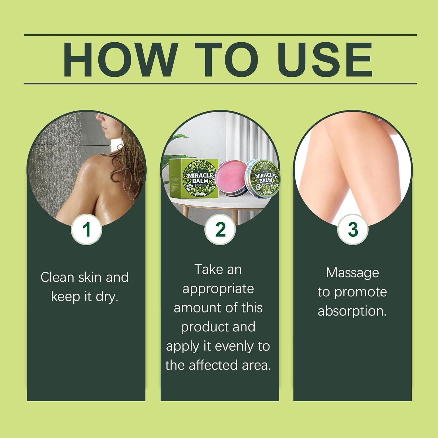 Soothing & Relaxing Joint Cream, Balm for Swollen Legs, Organic Miracle Balm - Natural Ingredients, Soothing Joint Cream for Back, Hands, Feet and Body