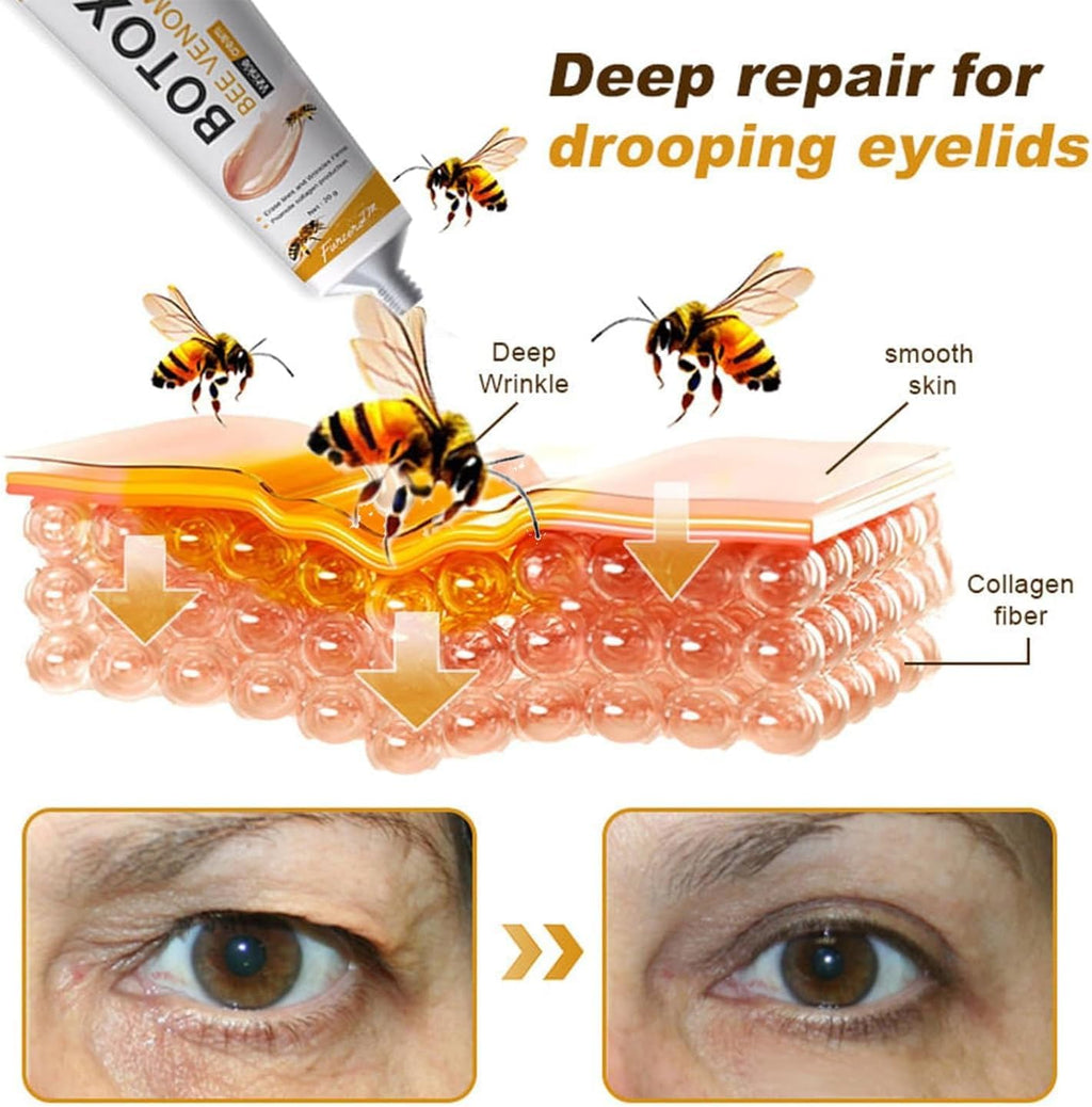 Botox Bee Venom Cream,Anti-Aging Bee Cream- Wrinkle Removal & Firming, Moisturizing, Lifting & Recovery- All Skin Types