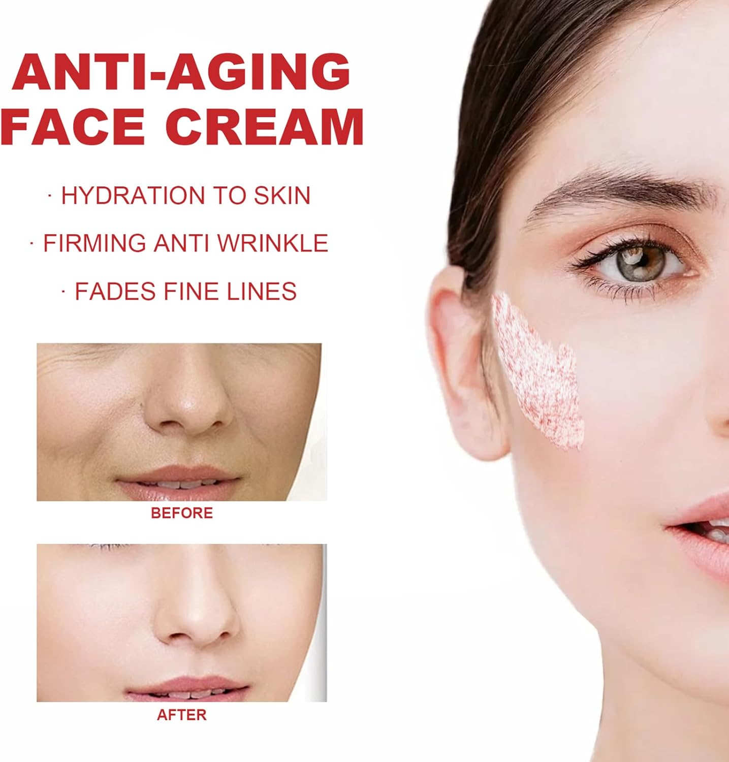 Dragon Blood Anti-Aging Face Cream, Smooth Skin, Moisturising, Reduce Wrinkles & Deeply Hydrate, Anti-Aging Daily Moisturizer for Women & Men