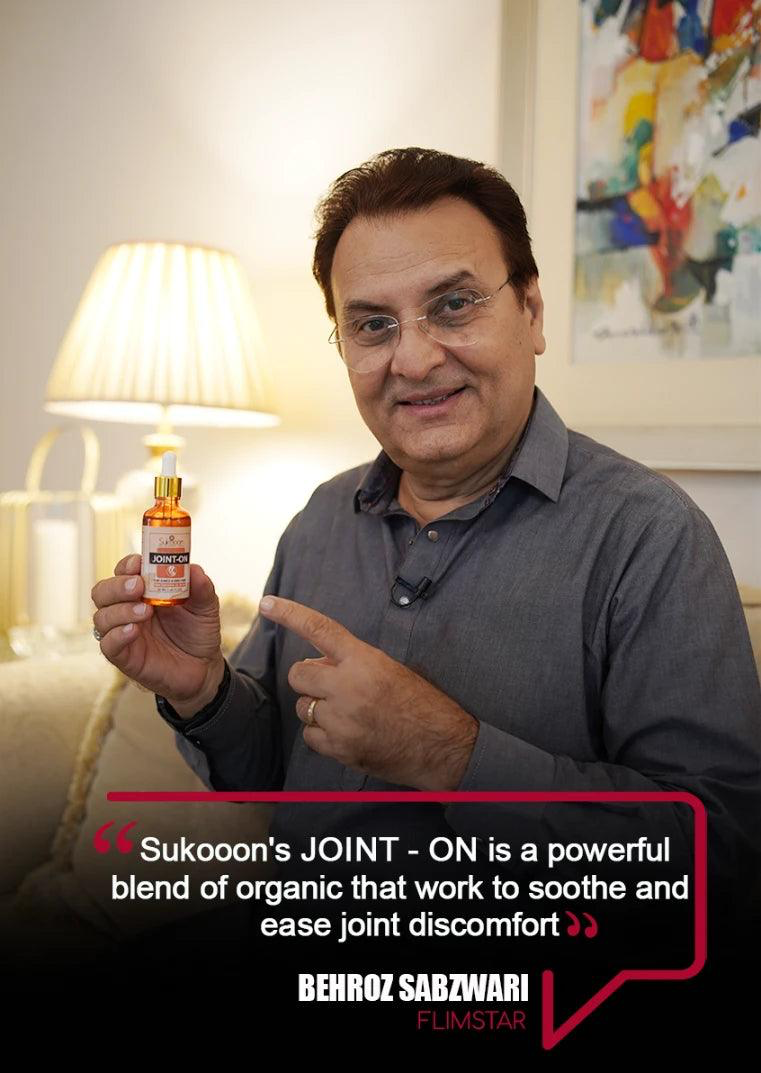 JOINT-ON Essential Oil Blend | For Joint, Back & Knee Pain