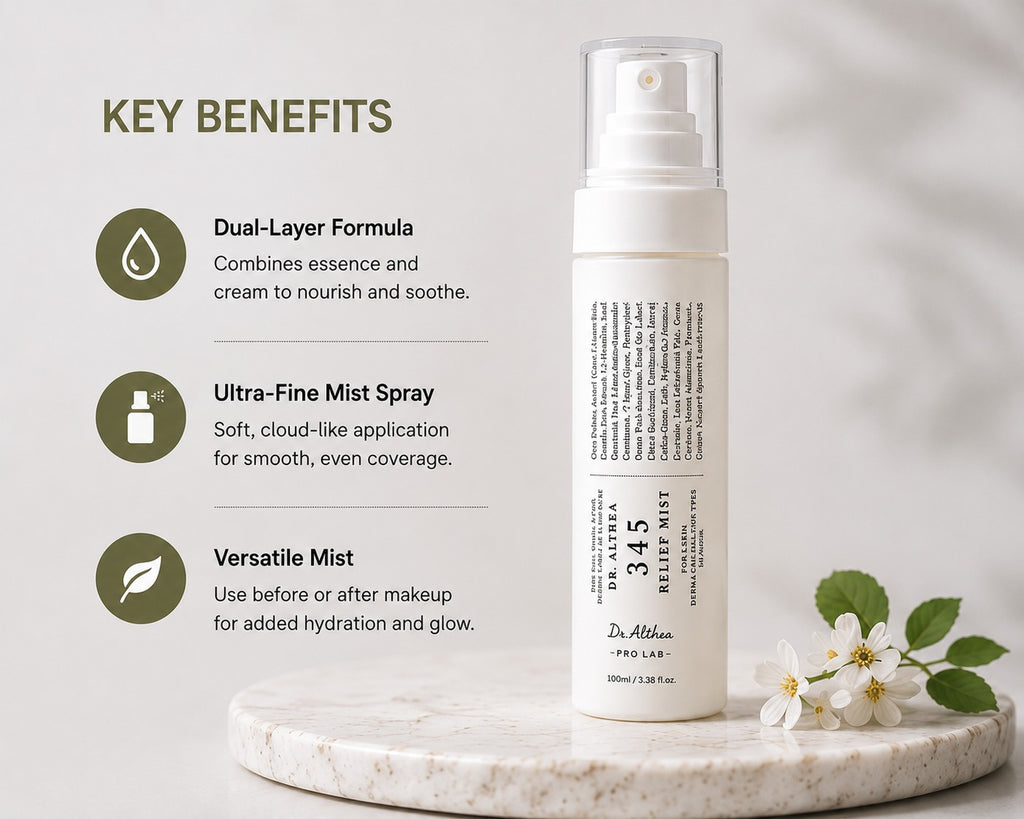 Dr. Althea 345 Relief Mist – Hydrating & Soothing Facial Spray 100ml