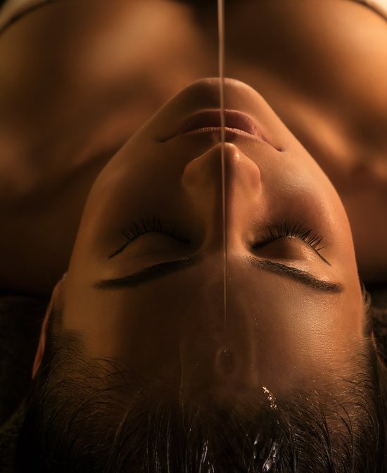 Hot Oil Head massage